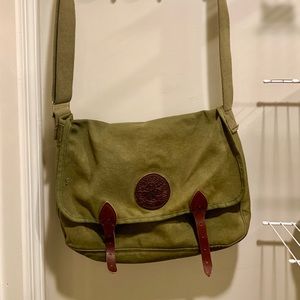 Duluth Pack shoulder/messenger bag.